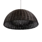 GLOBOSTAR® MONTANA 02382 Boho Κρεμαστό Φωτιστικό Οροφής με Ντουί 1 x E27 AC 220-240V IP20 - Καφέ - Μ80 x Π80 x Υ40cm - Image 6