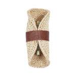 GLOBOSTAR® GUAVA 02385 Boho Φωτιστικό Τοίχου - Απλίκα με Ντουί 2 x G9 AC 220-240V IP20 - Μπεζ & Καφέ - Μ11 x Π13 x Υ30cm - Image 4