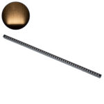 GLOBOSTAR® DIGIBAR 90211 Ψηφιακή Pixel Addressable Facade Μπάρα LED 12W 840lm 45° DC 24V Αδιάβροχο IP65 8 x Pixel Θερμό Λευκό 2700K Dimmable DMX512 SPI/TTL Protocol IC UCS512C4 - Bridgelux SMD Chip - Γκρι Ανθρακί - Μ100 x Π3.5 x Υ3.2cm - 3 Χρόνια Εγγύηση - Image 2