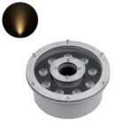 GLOBOSTAR® UNDERWATER-FINA 90674 Υποβρύχιος Προβολέας Σποτ για Σιντριβάνια/Πισίνες LED 9W 990lm 30° DC 24V Αδιάβροχο IP68 Θερμό Λευκό 2700K Dimmable - Ανοξείδωτο Ατσάλι 304 - Φ16 x Υ8cm - 3 Χρόνια Εγγύηση - Image 2