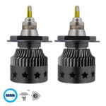 GloboStar® 82062 H4 360° Line Extreme KIT Βασικού Φωτισμού Αυτοκινήτου & Φορτηγού 3rd Generation Can-Bus Extreme Truck Series LED CREE CXB COB 170W 23800lm DC 9-32V Αδιάβροχο IP66 Ψυχρό Λευκό 6000K - Image 2