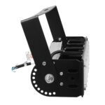 GLOBOSTAR® GOLIATH 90100-1 Προβολέας για Γήπεδα Tennis & Ποδοσφαίρου 5x5 LED 50W 7500lm 75°x135° SDCM<5 Fish Eye Lens AC 220-240V Αδιάβροχο IP65 IK08 Φυσικό Λευκό 5000K - Lumileds SMD Chip & Mean Well Driver - Μαύρο Ματ - Μ32 x Π12 x Υ9cm - 5 Χρόνια Εγγύηση - Image 3