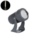 GLOBOSTAR® SPOTFENIA 90134 Αρχιτεκτονικό Σποτ Φωτισμου LED 10W 1150lm 5° DC 24V Αδιάβροχο IP65 Φυσικό Λευκό 4500K Dimmable  - Bridgelux COB Chip - Γκρι Ανθρακί - Μ7 x Π7 x Υ12cm - 3 Χρόνια Εγγύηση - Image 2