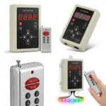 Ασύρματος LED Digital RGB Controller με Χειριστήριο RF για LED Digital RGB Προϊόντα 5v - 12v - 24v 1024 IC - 2048 IC GloboStar 04036 - Image 2