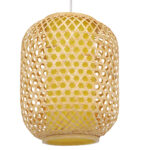 GLOBOSTAR® MAURITIUS 00899 Boho Κρεμαστό Φωτιστικό Οροφής με Ντουί 1 x E27 AC 220-240V IP20 - Μπεζ - Μ30 x Π30 x Υ40cm - Image 2