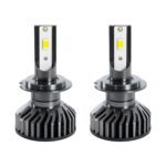 GLOBOSTAR® LEDKITF2 82023 Λάμπα H7 CANbus LED 30W/60W 3500lm/7000lm 360° DC 12-24V Αδιάβροχο IP65 Ψυχρό Λευκό 6000K - CREE COB Chip - Μ4 x Π4 x Υ6.6cm - Πακέτο 2 Τεμαχίων - 2 Χρόνια Εγγύηση