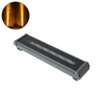 GLOBOSTAR® WINDOWRAFI 90726 Φωτιστικό Ανάδειξης Παραθύρων LED 18W 1530lm 8°x180° DC 24V Αδιάβροχο IP67 Ultra Θερμό Λευκό 2200K Dimmable - CREE XPE Chip - Γκρι Ανθρακί - Μ30.5 x Π6.7 x Υ4.5cm - 3 Χρόνια Εγγύηση - Image 2