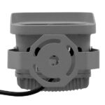 GLOBOSTAR® FLOODXENA 05015 Προβολέας Σποτ Wall Washer LED 12W 1440lm 10° AC 220-240V Αδιάβροχο IP65 Ψυχρό Λευκό 6000K - Bridgelux SMD Chip - Γκρι Ανθρακί - Μ13.5 x Π11 x Υ15cm - 3 Χρόνια Εγγύηση - Image 6
