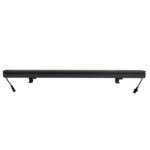 GLOBOSTAR® WASHER-MOZA 05107 Μπάρα Φωτισμού Wall Washer LED 24W 2400lm 10-30° DC 24V Αδιάβροχο IP66 RGB Dimmable - Γκρι Ανθρακί - Μ100 x Π4 x Υ5cm - 3 Χρόνια Εγγύηση - Image 2