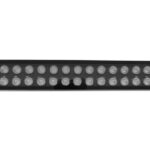 GLOBOSTAR® WASHER-MOZA 05120 Μπάρα Φωτισμού Wall Washer LED 72W 8640lm 10-30° DC 24V Αδιάβροχο IP66 Ροζ Dimmable - Γκρι Ανθρακί - Μ100 x Π7.4 x Υ7cm - 3 Χρόνια Εγγύηση - Image 5