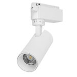 Globostar S-40012 Μονοφασικό Bridgelux COB LED Λευκό Φωτιστικό Σποτ Ράγας 10W 230V 1200lm 30° Θερμό Λευκό 3000k - Image 2