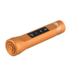 LED Φακός Επαναφορτιζόμενος 8W 800lm Χρυσός POWERBANK με Βάση Στήριξης Ποδηλάτου και Υποδοχές SD Card - USB με Ηχείο 3W Bluetooth GloboStar 06209 - Image 4