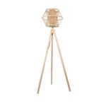 GLOBOSTAR® POPPY 01985 Boho Επιδαπέδιο Φωτιστικό με Ντουί 1 x E27 AC 220-240V IP20 - Μπεζ - Μ58 x Π58 x Υ151cm - Image 2