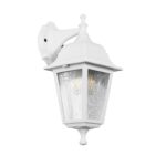 GLOBOSTAR® SOLME 203-0221 Vintage Φωτιστικό Τοίχου - Απλίκα με Ντουί 1 x E27 AC 220-240V IP44 - Λευκό - Μ15 x Π20 x Υ35cm - Image 2