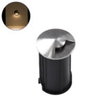 GLOBOSTAR® UNDERGROUNDRENA 90660 Χωνευτό Αρχιτεκτονικο Φωτιστικό Σποτ Δαπέδου LED 1W 110lm 30° DC 24V Αδιάβροχο IP68 Θερμό Λευκό 2700K Dimmable - Bridgelux SMD Chip - Ανοξείδωτο Ατσάλι SS304 - Μ5 x Π5 x Υ9cm / Q4.2cm - 3 Χρόνια Εγγύηση - Image 2