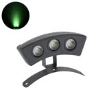 GLOBOSTAR® TREEPLANTE 90517 Κυρτή Μπάρα Φωτισμού Wall Washer για Φυτά - Δέντρα LED 3W 255lm 15° DC 24V Αδιάβροχο IP67 Πράσινο Dimmable - Bridgelux SMD Chip - Γκρι Ανθρακί - Μ11 x Π3 x Υ8.2cm - 3 Χρόνια Εγγύηση - Image 2