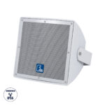 GloboStar® FDB LT208PT 98008 Facilities Speaker - Παθητικό Ηχείο Εγκαταστάσεων Επιτοίχιο με Μετασχηματιστή 100V & 8Ω - 150W RMS (600W Peak) - 1 x 8" Inches LF & 1 x 1" Inches HF - Αδιάβροχο IP56 - Λευκό - Μ30 x Π28 x Υ32cm - Image 2