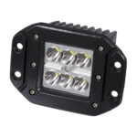 GloboStar® 85441 PRO Series Χωνευτός Προβολέας Εργασίας - Working Light για Αυτοκίνητα & Φορτηγά LED CREE XBD 24W 2400lm DC 10-30V Αδιάβροχο IP65 Ψυχρό Λευκό 6000K - Image 2