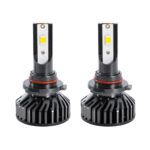 GLOBOSTAR® LEDKITF2 82029 Λάμπα HB3 9005 CANbus LED 30W/60W 3500lm/7000lm 360° DC 12-24V Αδιάβροχο IP65 Ψυχρό Λευκό 6000K - CREE COB Chip - Μ4 x Π4 x Υ6.6cm - Πακέτο 2 Τεμαχίων - 2 Χρόνια Εγγύηση