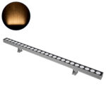 GLOBOSTAR® WASHERJAVIA 90555 Μπάρα Φωτισμού Wall Washer LED 48W 5280lm 5° DC 24V Αδιάβροχο IP67 Θερμό Λευκό 2700K Dimmable - Bridgelux SMD Chip - Γκρι Ανθρακί - Μ100 x Π5.2 x Υ3.6cm - 3 Χρόνια Εγγύηση - Image 2