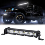 GloboStar® 85450 PRO Series Μπάρα Ίσια - Straight - DRL για Αυτοκίνητα & Φορτηγά LED CREE XBD 18W 1800lm DC 10-30V Αδιάβροχη IP65 Ψυχρό Λευκό 6000K - Image 2