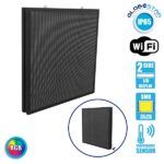 GLOBOSTAR® DISPLAY 90345 Κυλιόμενη Ψηφιακή Επιγραφή P10 Διπλής Όψης LED AC 220-240V Αδιάβροχο IP65 RGB - WiFi Control μέσω FK APP - Αισθητήρας Θερμοκρασίας & Υγρασίας - Μ104 x Π12 x Υ104cm - 2 Χρόνια Εγγύηση - Image 3