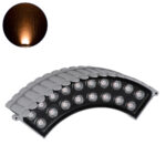 GLOBOSTAR® TREEJINA 90697 Κυρτή Μπάρα Φωτισμού Wall Washer για Φυτά - Δέντρα LED 18W 1530lm 10° DC 24V Αδιάβροχο IP67 Ultra Θερμό Λευκό 2200K Dimmable - Bridgelux SMD Chip - Γκρι - Μ29 x Π11 x Υ10.5cm - 3 Χρόνια Εγγύηση - Image 2