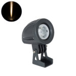 GLOBOSTAR® TREEDITA 90474 Φωτιστικό Σποτ για Φυτά - Δέντρα LED 3W 330lm 8° DC 24V Αδιάβροχο IP67 Θερμό Λευκό 2700K Dimmable - Bridgelux SMD Chip - Γκρι Ανθρακί - Μ5.7 x Π6.5 x Υ9.8cm - 3 Χρόνια Εγγύηση - Image 2