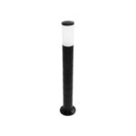 GloboStar® GARDENIO 203-0250 Μοντέρνο Επιδαπέδιο Φωτιστικό Κολωνάκι Κήπου Μονόφωτο 1 x E27 IP44 Μαύρο Πλαστικό - Μ15 x Π15 x Υ85cm - Image 2