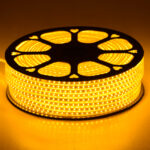 GLOBOSTAR® EPISLIM 70503 Ταινία LED 12W/m 1020lm/m 120° DC 220-240V Αδιάβροχη IP65 96 x SMD2835 Chip/m Ultra Θερμό Λευκό 2200K Dimmable - Epistar SMD Chip - Μ100 x Π1 x Υ0.5cm - 3 Χρόνια Εγγύηση - Image 2