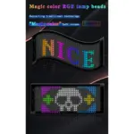 GLOBOSTAR® MATRIX GLB-106-0001 Εύκαμπτη Κυλιόμενη Ψηφιακή Επιγραφή 17.3x7cm P4 32x16 Pixel LED 10W DC 5V 2A με USB 2.0 Αδιάβροχο IP65 Πολύχρωμο RGB - Bluetooth Control μέσω iPIXEL APP - Μ17.3 x Π0.2 x Υ7cm - 2 Χρόνια Εγγύηση - Image 3
