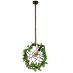 GLOBOSTAR® BRADLEY 10001329 Vintage Κρεμαστό Φωτιστικό Οροφής με Ντουί 1 x E27 AC 220-240V IP20 - Πολύχρωμο - Μ42 x Π42 x Υ42cm - Image 5