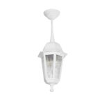 GLOBOSTAR® VITRO 203-0199 Vintage Φωτιστικό Οροφής με Ντουί 1 x E27 AC 220-240V IP44 - Λευκό - Μ17 x Π17 x Υ28cm - Image 2