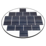 GLOBOSTAR® PARK 12112 Φωτιστικό Κεφαλής Post Top Πλατείας/Πάρκου/Κήπου με Ασύρματο IR Χειριστήριο LED 25W 2000lm 120° με Ενσωματωμένο Φωτοβολταϊκό Panel 6V 20W & Επαναφορτιζόμενη Μπαταρία Li-ion 3.2V 24000mAh με Αισθητήρα Κίνησης-Ημέρας-Νύχτας Αδιάβροχο IP65 Ψυχρό Λευκό 6000K - Γκρι Ανθρακί - Μ50 x Π50 x Υ19cm - 2 Χρόνια Εγγύηση - Image 6