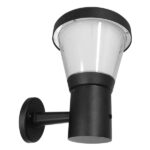 GLOBOSTAR® SOLARTIS 12126 Μοντέρνο Φωτιστικό Τοίχου - Απλίκα LED 10W 1000lm 180° με Ενσωματωμένο Φωτοβολταϊκό Panel 6V 5W & Επαναφορτιζόμενη Μπαταρία Li-ion 3.2V 6000mAh με Αισθητήρα Ημέρας-Νύχτας Αδιάβροχο IP65 Ψυχρό Λευκό 6000K - Γκρι Ανθρακί - Μ24 x Π32 x Υ28cm - 2 Χρόνια Εγγύηση - Image 3