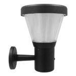 GLOBOSTAR® SOLARTIS 12126 Μοντέρνο Φωτιστικό Τοίχου - Απλίκα LED 10W 1000lm 180° με Ενσωματωμένο Φωτοβολταϊκό Panel 6V 5W & Επαναφορτιζόμενη Μπαταρία Li-ion 3.2V 6000mAh με Αισθητήρα Ημέρας-Νύχτας Αδιάβροχο IP65 Ψυχρό Λευκό 6000K - Γκρι Ανθρακί - Μ24 x Π32 x Υ28cm - 2 Χρόνια Εγγύηση - Image 4