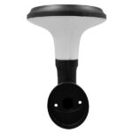 GLOBOSTAR® SOLARTIS 12129 Μοντέρνο Φωτιστικό Τοίχου - Απλίκα LED 10W 1000lm 180° με Ενσωματωμένο Φωτοβολταϊκό Panel 6V 5W & Επαναφορτιζόμενη Μπαταρία Li-ion 3.2V 6000mAh με Αισθητήρα Ημέρας-Νύχτας Αδιάβροχο IP65 Ψυχρό Λευκό 6000K - Γκρι Ανθρακί - Μ26 x Π33 x Υ28cm - 2 Χρόνια Εγγύηση - Image 6