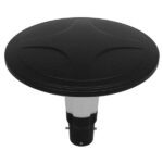 GLOBOSTAR® SQUARE 12144 Φωτιστικό Κολωνάκι Κήπου LED 100W 12000lm 120° AC 220-240V Αδιάβροχο IP65 Θερμό Λευκό 2700K - Γκρι Ανθρακί - Μ54 x Π54 x Υ45cm - 3 Χρόνια Εγγύηση - Image 4