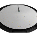 GLOBOSTAR® SQUARE 12144 Φωτιστικό Κολωνάκι Κήπου LED 100W 12000lm 120° AC 220-240V Αδιάβροχο IP65 Θερμό Λευκό 2700K - Γκρι Ανθρακί - Μ54 x Π54 x Υ45cm - 3 Χρόνια Εγγύηση - Image 5
