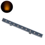 GLOBOSTAR® WASHERMARGO 90171 Μπάρα Φωτισμού Wall Washer LED 9W 945lm 30° DC 24V Αδιάβροχο IP65 Ultra Θερμό Λευκό 2200K Dimmable - Bridgelux SMD Chip - Γκρι Ανθρακί - Μ50 x Π4 x Υ5cm - 3 Χρόνια Εγγύηση - Image 2