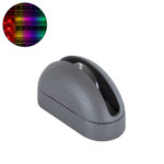 GLOBOSTAR® WINDOWCURBA 90112 Φωτιστικό Ανάδειξης Παραθύρων LED 6W 480lm 3°x262° DC 24V Αδιάβροχο IP65 Πολύχρωμο RGB Dimmable DMX512 - CREE XPE Chip - Γκρι Ανθρακί - Μ12 x Π5.3 x Υ6.5cm - 3 Χρόνια Εγγύηση - Image 2