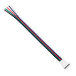 GLOBOSTAR® STRIPCON 70696 Ταχυσύνδεσμος 5 Pin Αρσενικός για Ταινία LED RGBW σε 5 Καλώδια IP20 - Πολύχρωμο - Μ15.6 x Π1.3 x Υ0.3cm - Image 2