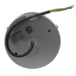 GLOBOSTAR® ZERODA 93066 Μοντέρνο Φωτιστικό Τοίχου - Απλίκα LED 9W 1440lm 1° AC 220-240V IP44 Ψυχρό Λευκό 6000K - CREE XPE Chip & TÜV SÜD Driver - Ασημί - Μ12 x Π11 x Υ17cm - 5 Χρόνια Εγγύηση - Image 4