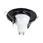 GLOBOSTAR® ORO 77813 Χωνευτή Βάση για Σποτ MR16 με Ντουί GU10/GU5.3 IP20 - Μπρούτζινο - Μ8.3 x Π8.3 x Υ3.1cm / Q6cm - Image 6