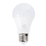 GLOBOSTAR® GLOBE 60047 Λάμπα E27 A60 LED 10W 940lm 260° AC 220-240V IP20 Θερμό Λευκό 2700K Dimmable - Lumileds SMD Chip - Λευκό Γαλακτερό - Μ6 x Π6 x Υ11cm - 3 Χρόνια Εγγύηση - Image 2