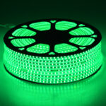 GLOBOSTAR® EPISLIM 70505 Ταινία LED 12W/m 780lm/m 120° DC 220-240V Αδιάβροχη IP65 96 x SMD2835 Chip/m Πράσινο Dimmable - Epistar SMD Chip - Μ100 x Π1 x Υ0.5cm - 3 Χρόνια Εγγύηση - Image 2