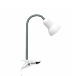 GLOBOSTAR® TAVOLO 204-0152 Παιδικό Επιτραπέζιο Φωτιστικό Πορτατίφ με Ντουί 1 x E14 AC 220-240V IP20 - Πράσινο & Λευκό - Μ11 x Π9 x Υ35cm - Image 2