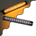 GloboStar® 85269 PRO Series Μπάρα Σήμανσης Οχήματος Οδικής Βοήθείας για Αυτοκίνητα & Φορτηγά 10 Προγραμμάτων Φωτισμού STROBE LED SMD 3030 15W DC 12-24V Αδιάβροχη IP65 Πορτοκαλί - Image 2