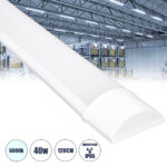 GLOBOSTAR® MEGORA 60158 Γραμμικό Βιομηχανικό Φωτιστικό Tri-Proof LED 40W 3806lm 120° AC 220-240V Αδιάβροχο IP65 Ψυχρό Λευκό 6000K - Lumileds SMD Chip - Μ120 x Π7.5 x Υ2.5cm - 2 Χρόνια Εγγύηση - Image 2