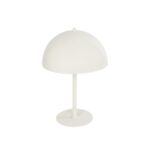 GLOBOSTAR® GASCEIO 204-0140 Μοντέρνο Επιτραπέζιο Φωτιστικό Πορτατίφ με Ντουί 1 x E27 AC 220-240V IP20 - Μπεζ - Μ25 x Π25 x Υ37cm - Image 2